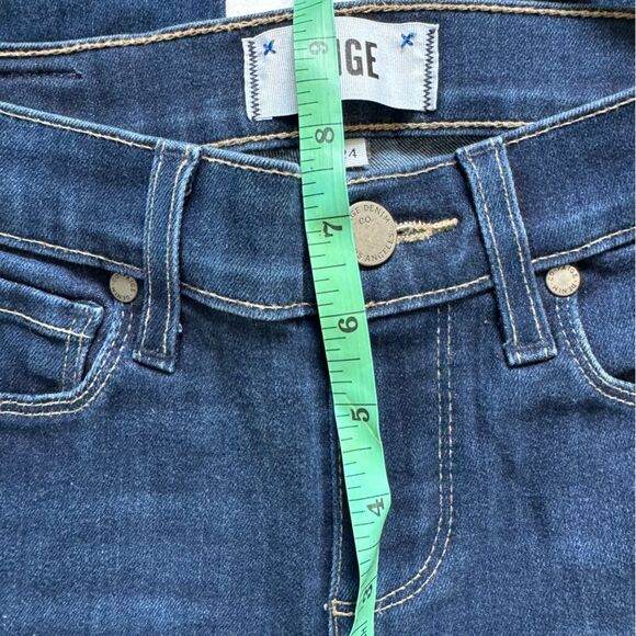 Piage Verdugo Ankle Straight Leg Blue Asbury Wash Size 24 - Picture 6 of 9